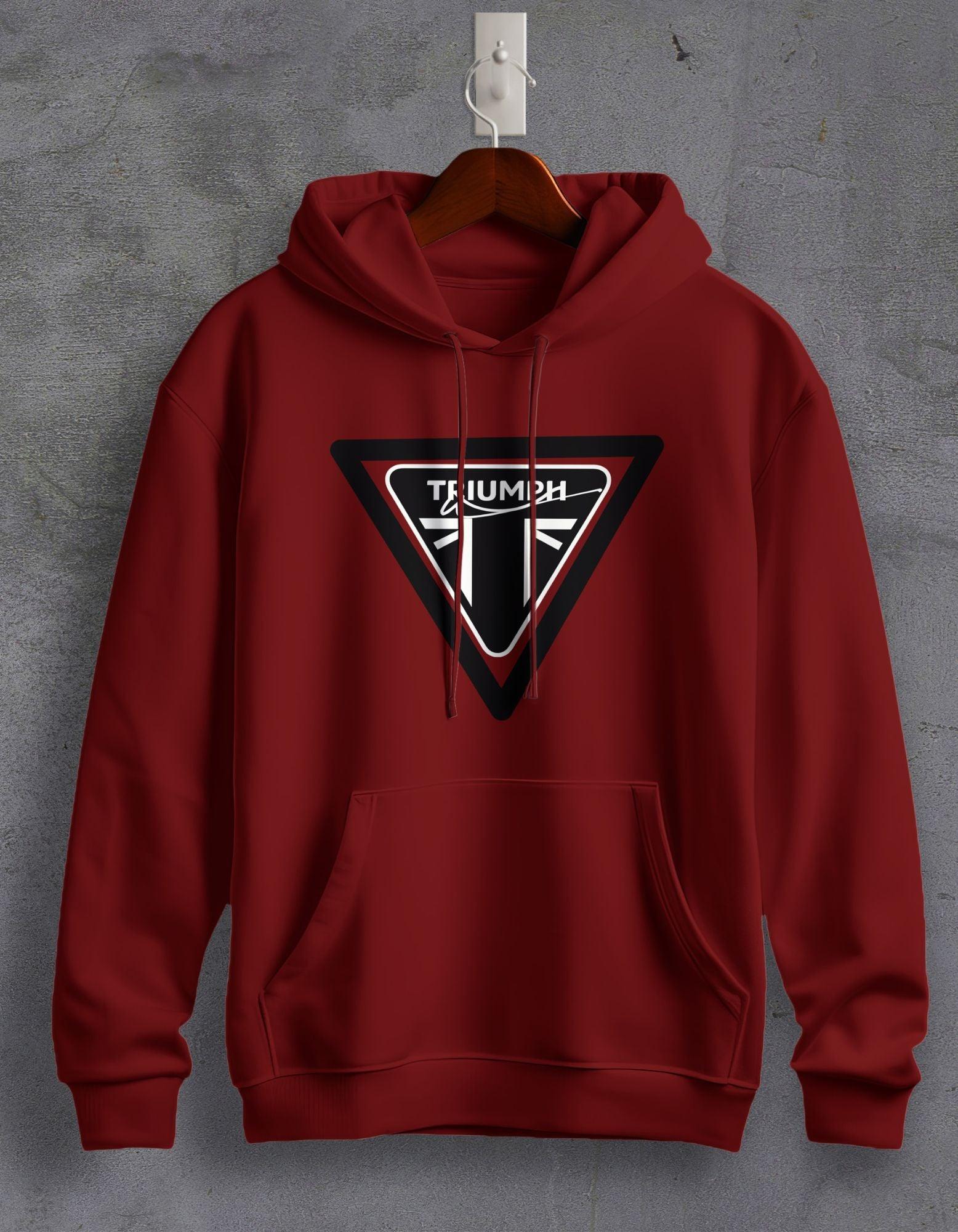 Triumph Printed Unisex Hoodie For Men/Women