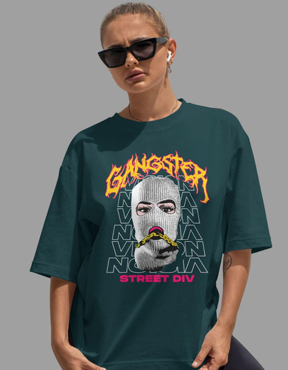 Gangster Oversized Tshirt for Women - ShosaQualiTees