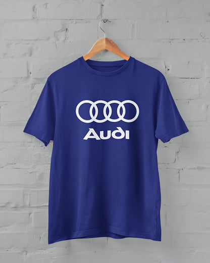 Audi Half Sleeve T-shirt for Men