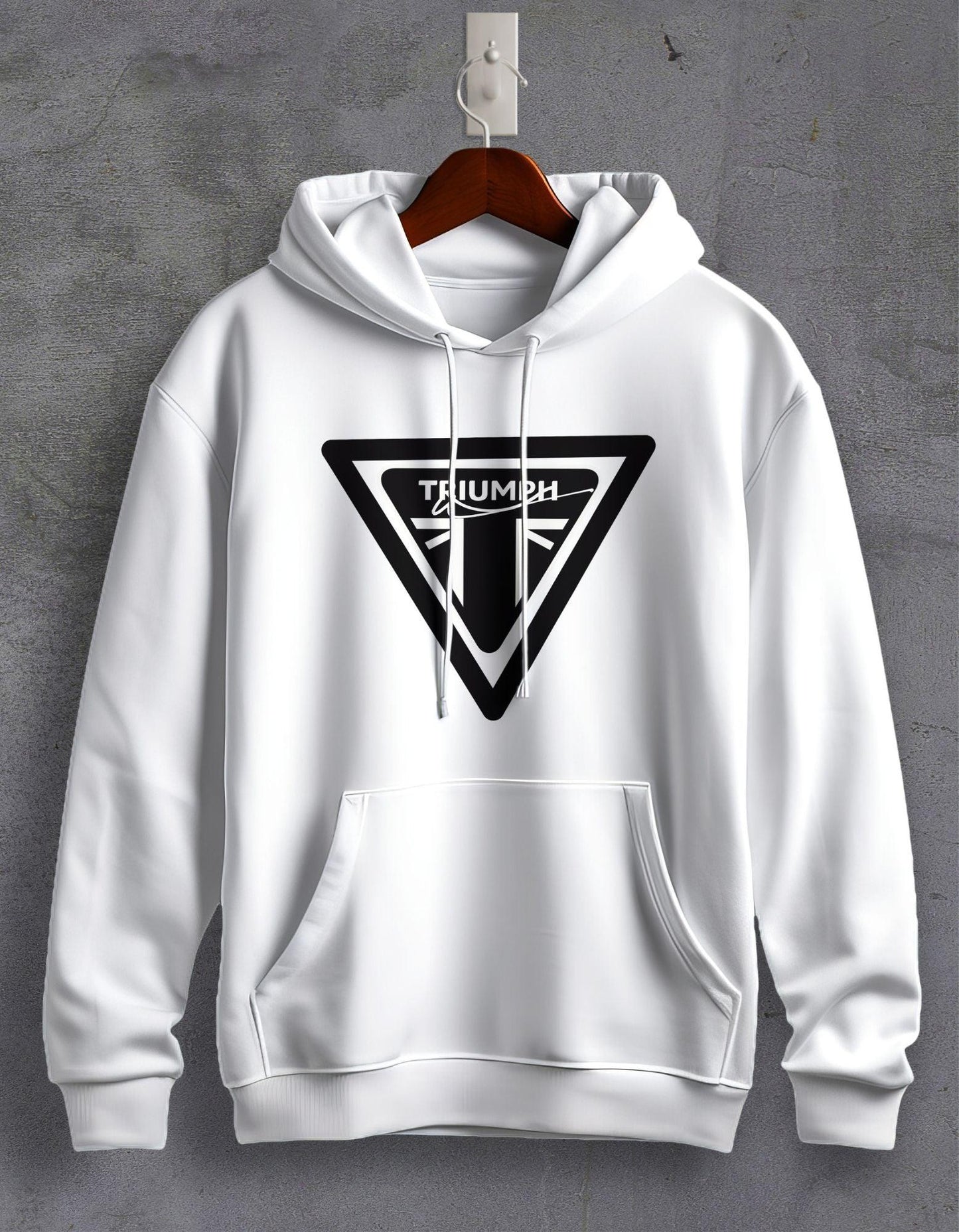 Triumph Printed Unisex Hoodie For Men/Women