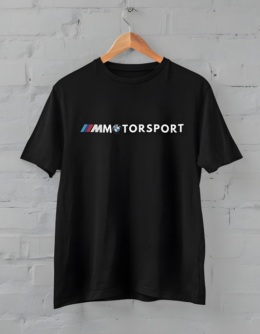 BMW Motorsport Printed Half Sleeve T-Shirt for Men