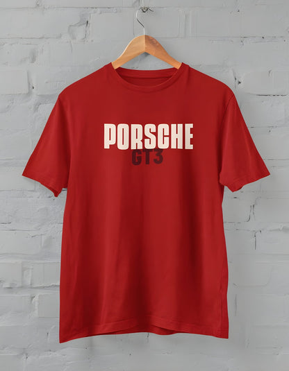 Porsche GT3 Half Sleeve T-shirt for Men