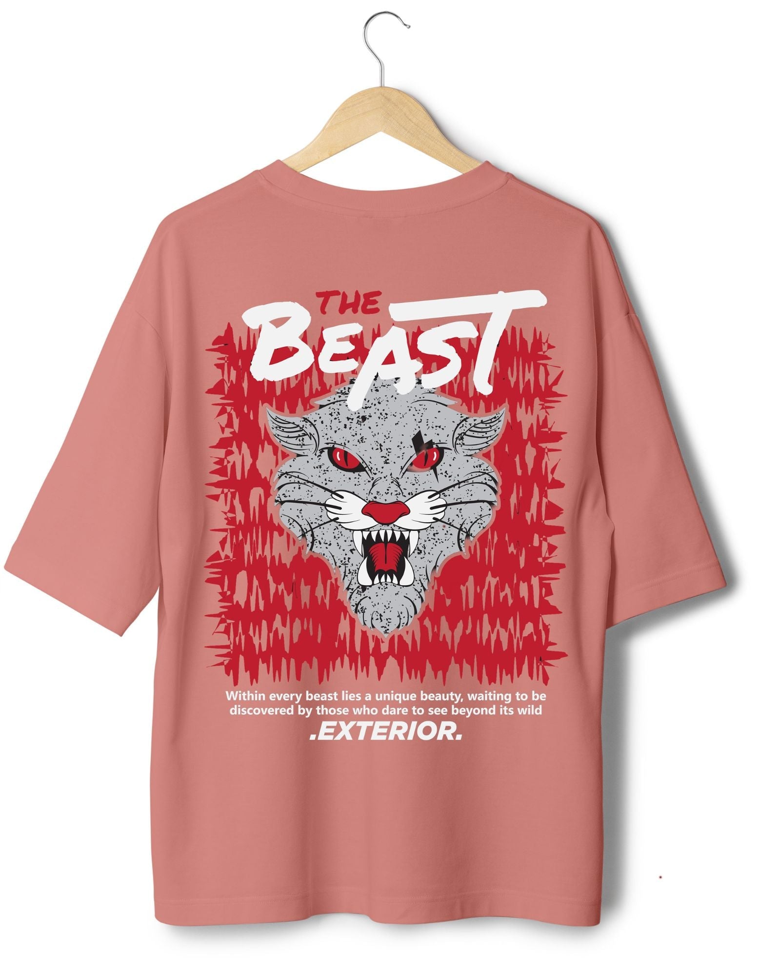 The Beast Premium French Terry Unisex Oversiized T-shirt