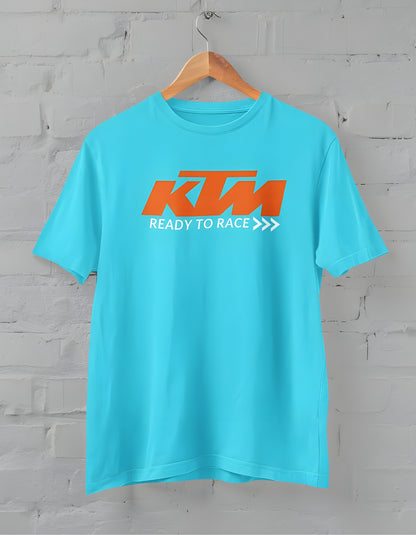 KTM Printed Half Sleeve T-shirt for Men