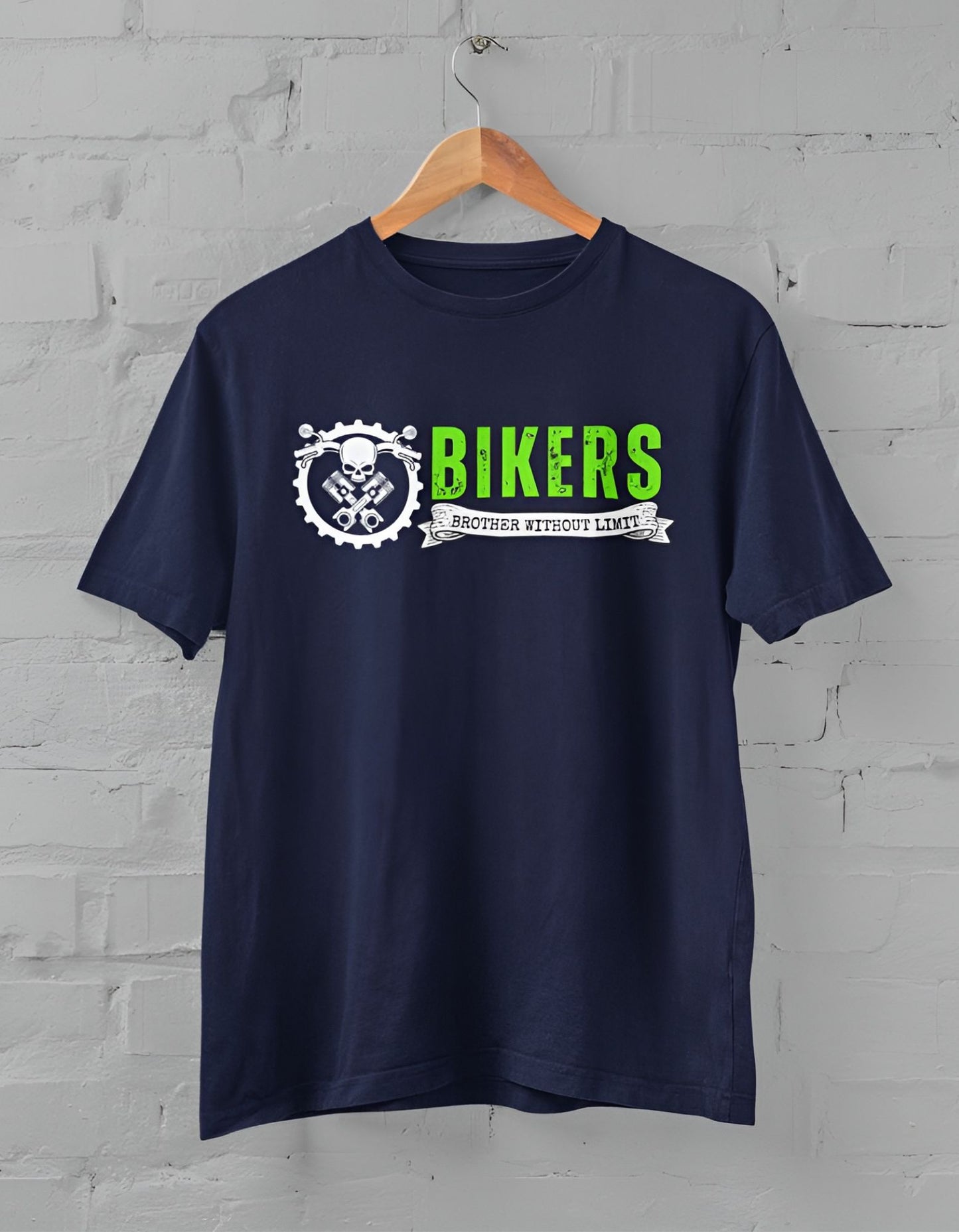 Bikers Brother Half Sleeve T-Shirt for Men