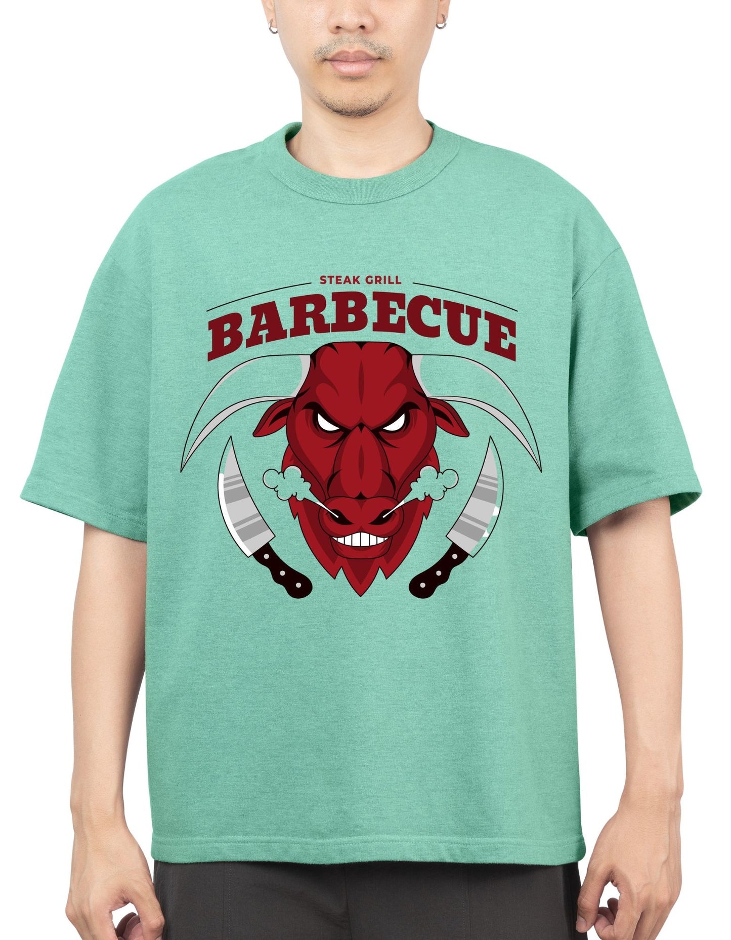 Barbecue Oversized T-shirt for Men