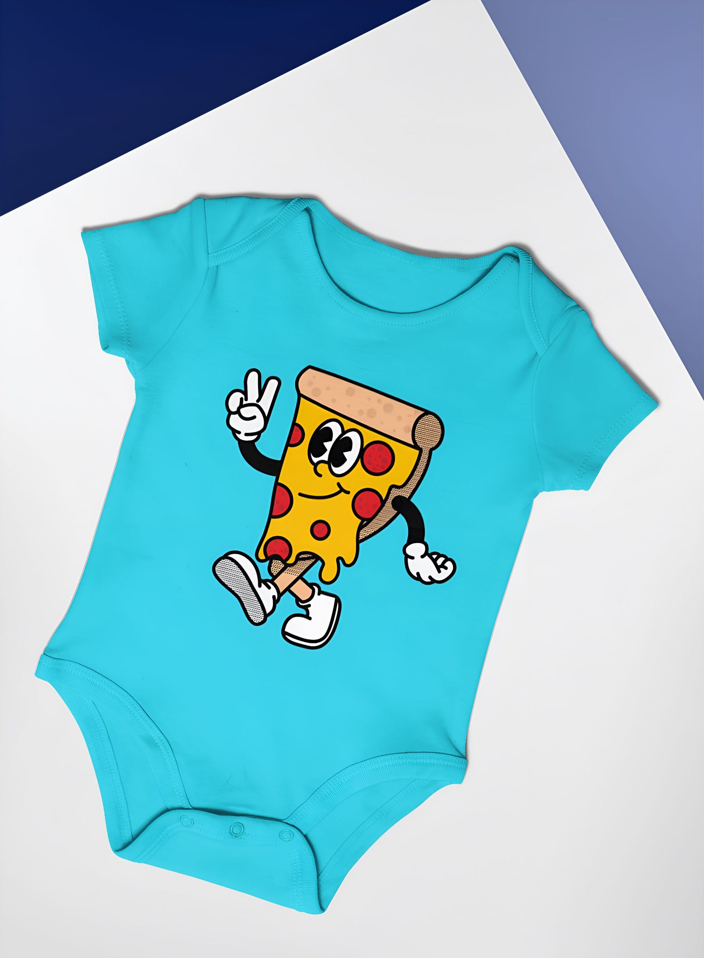 Pizzaslice Cartoon Romper For Kid's / Boy Or Girl