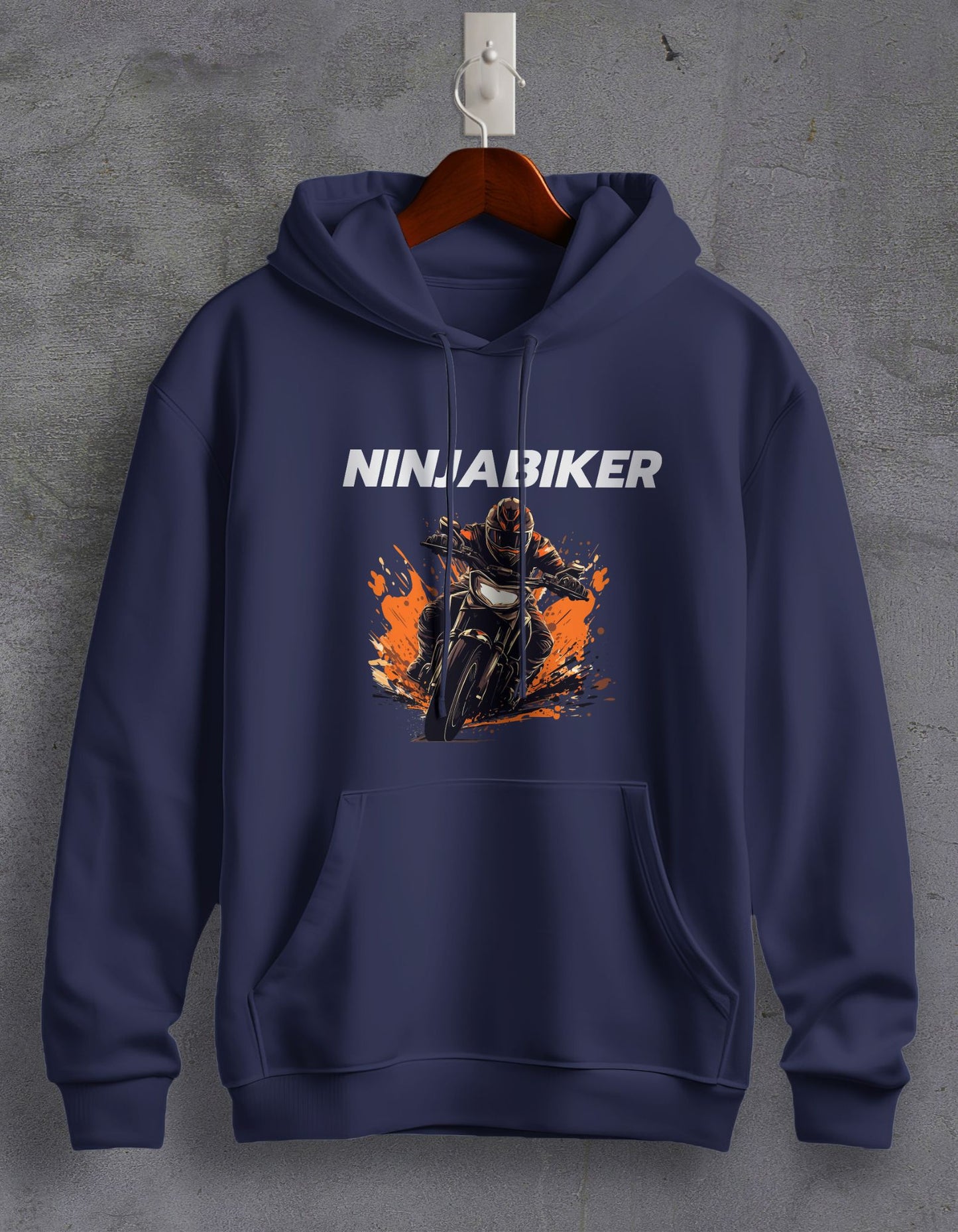 Ninja Biker Unisex Hoodie For Men/Women