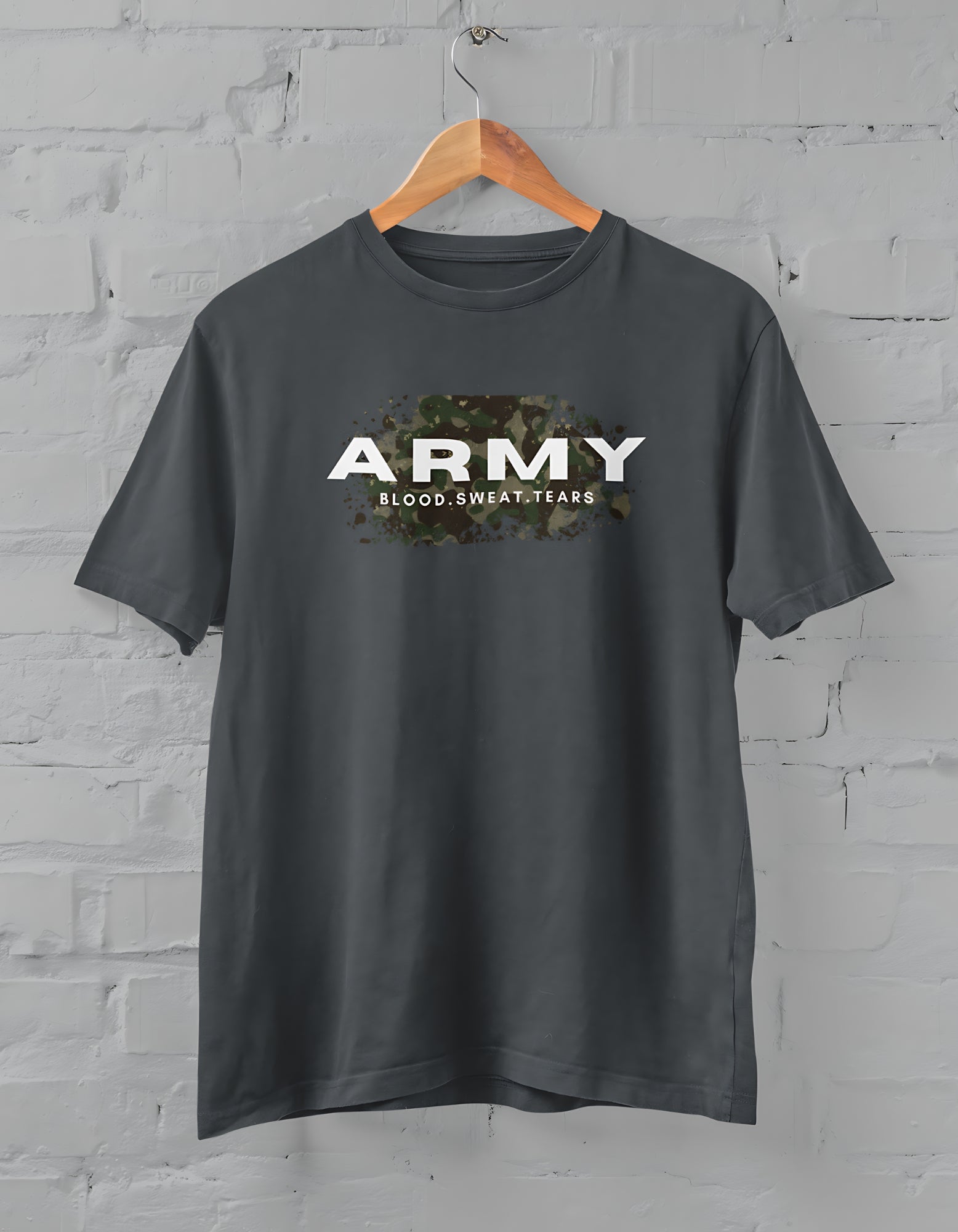 ARMY BST Half Sleeve T-Shirt for Men