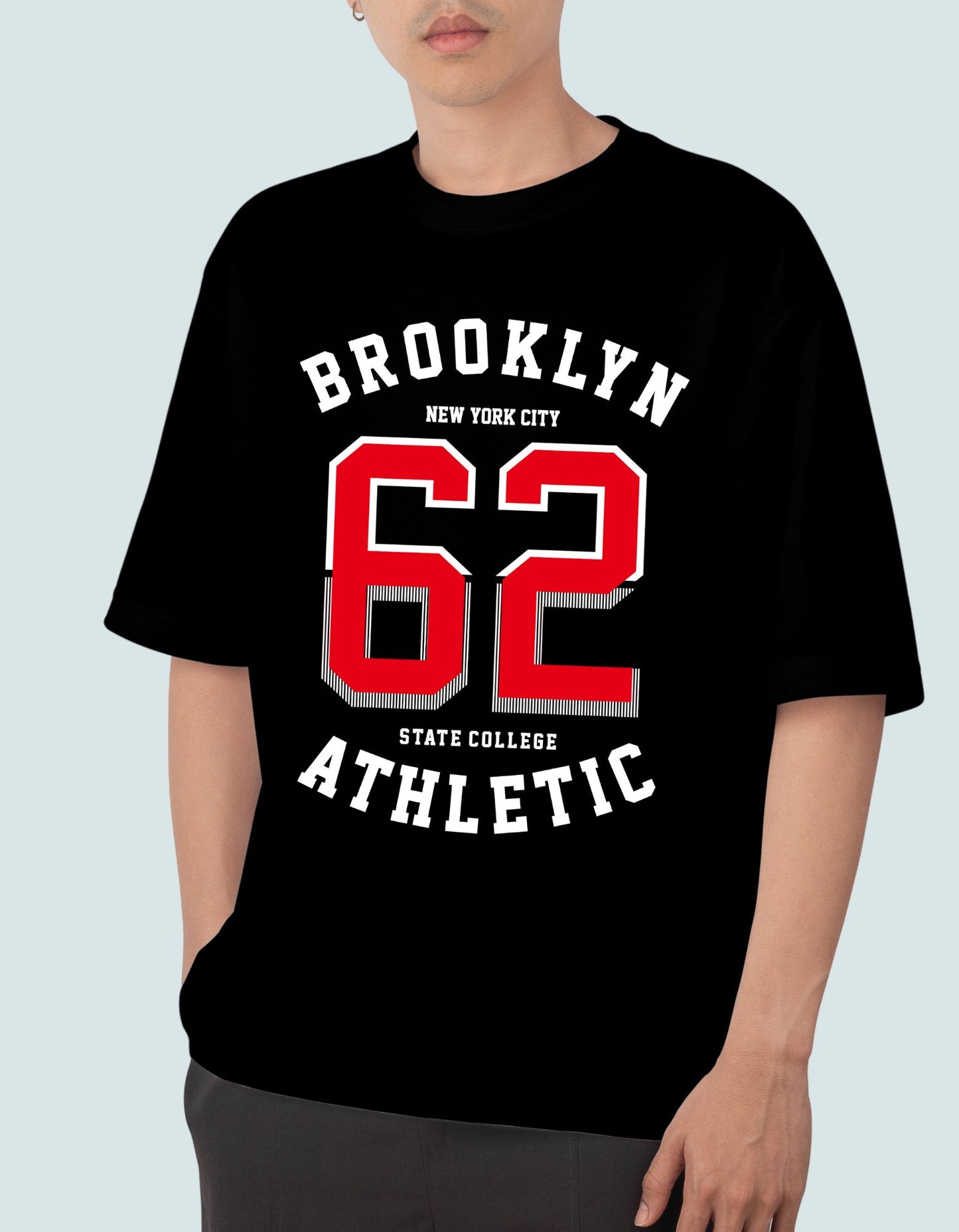 Brooklyn State Oversized T-shirt for Men