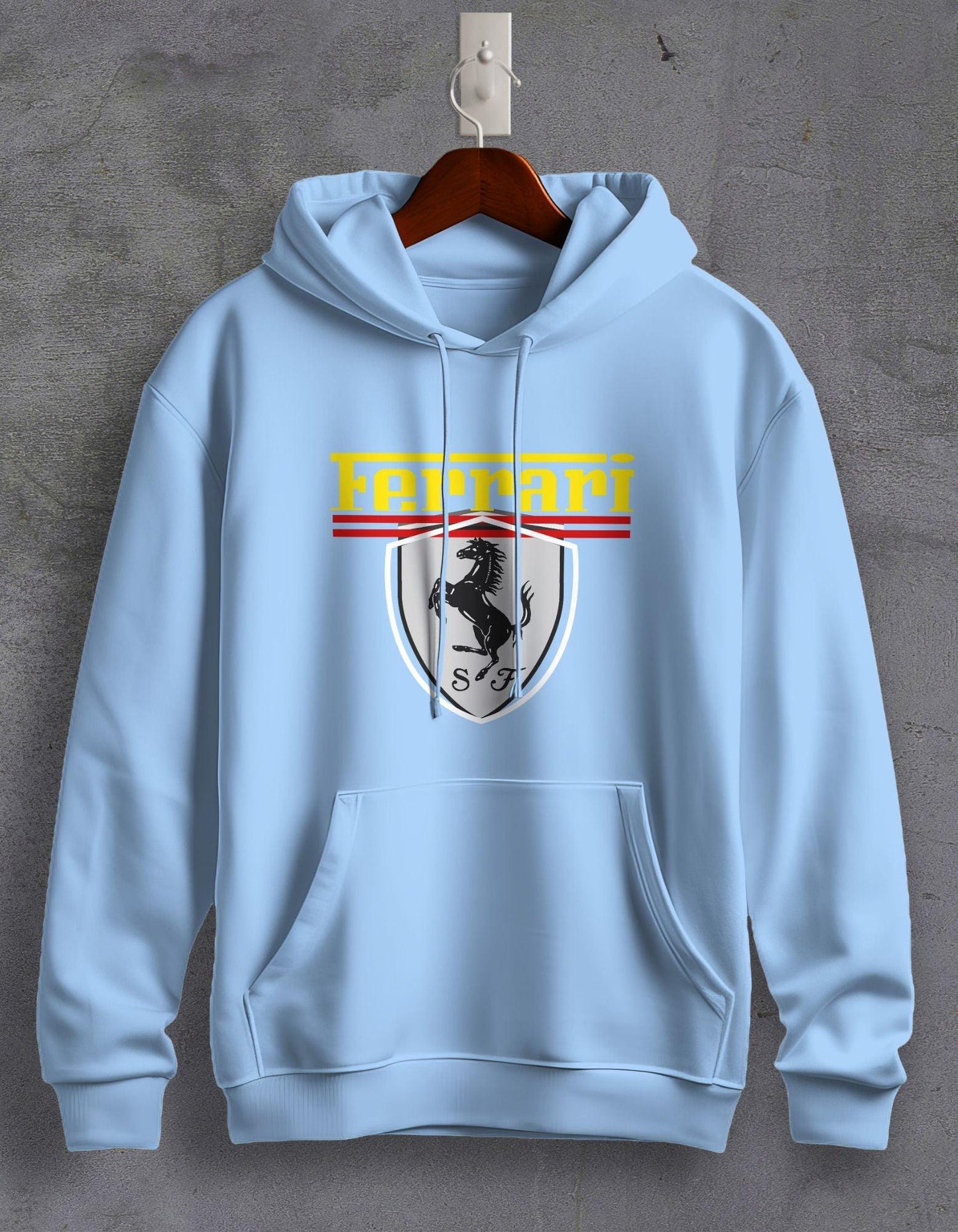 Ferrari Printed Unisex Hoodie For Men/Women