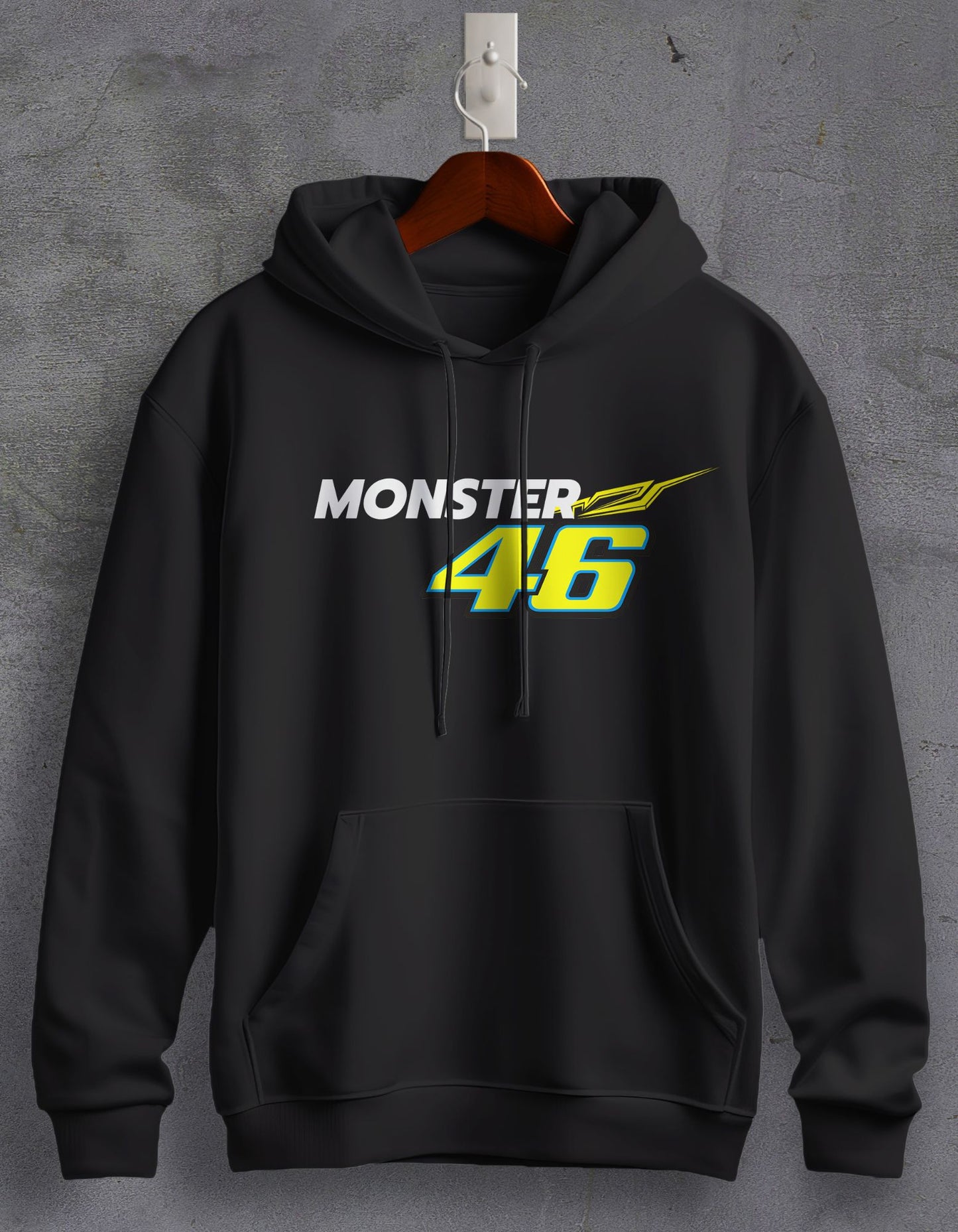 VR-46 Monster Printed Unisex Hoodie For Men/Women