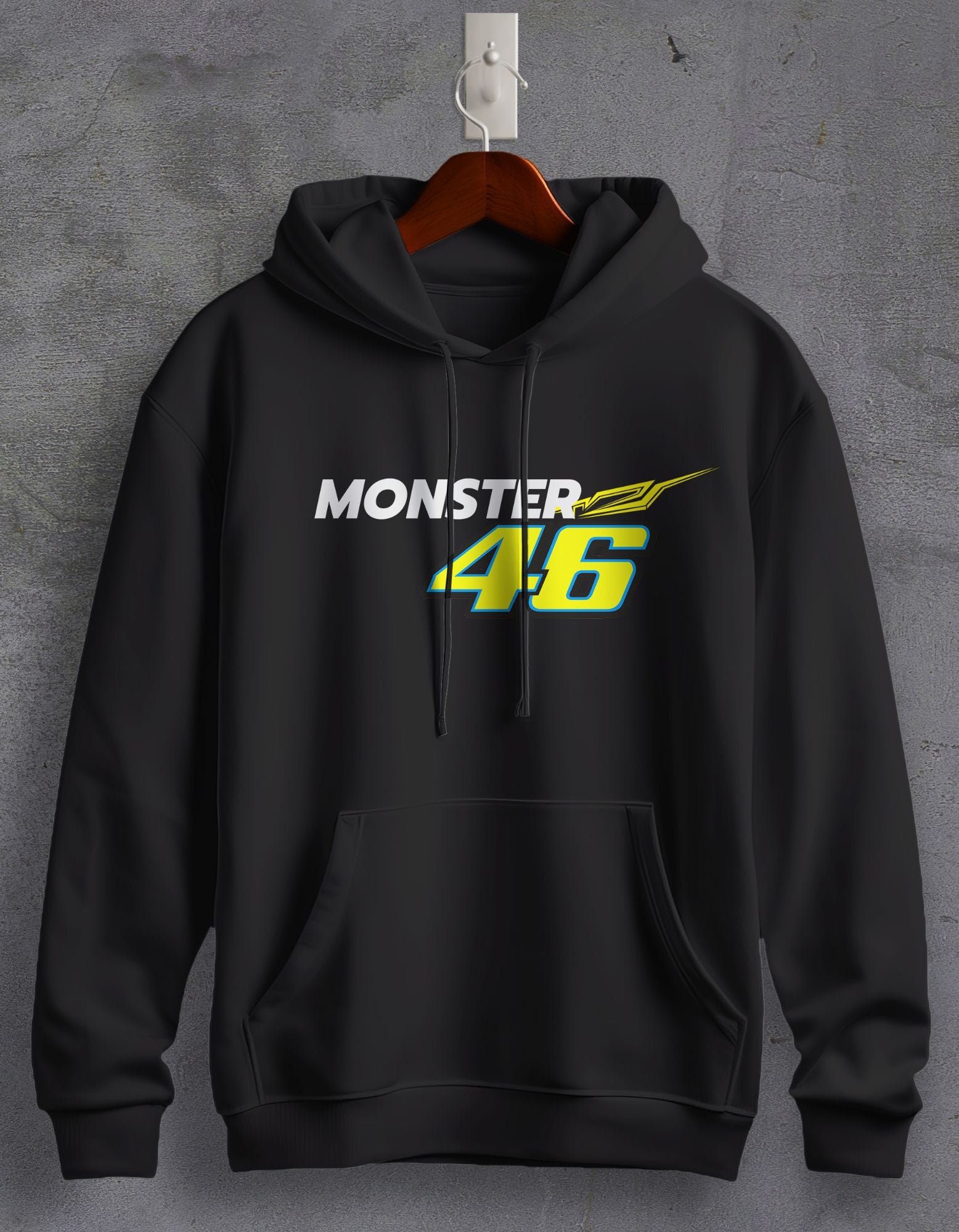 VR-46 Monster Printed Unisex Hoodie For Men/Women