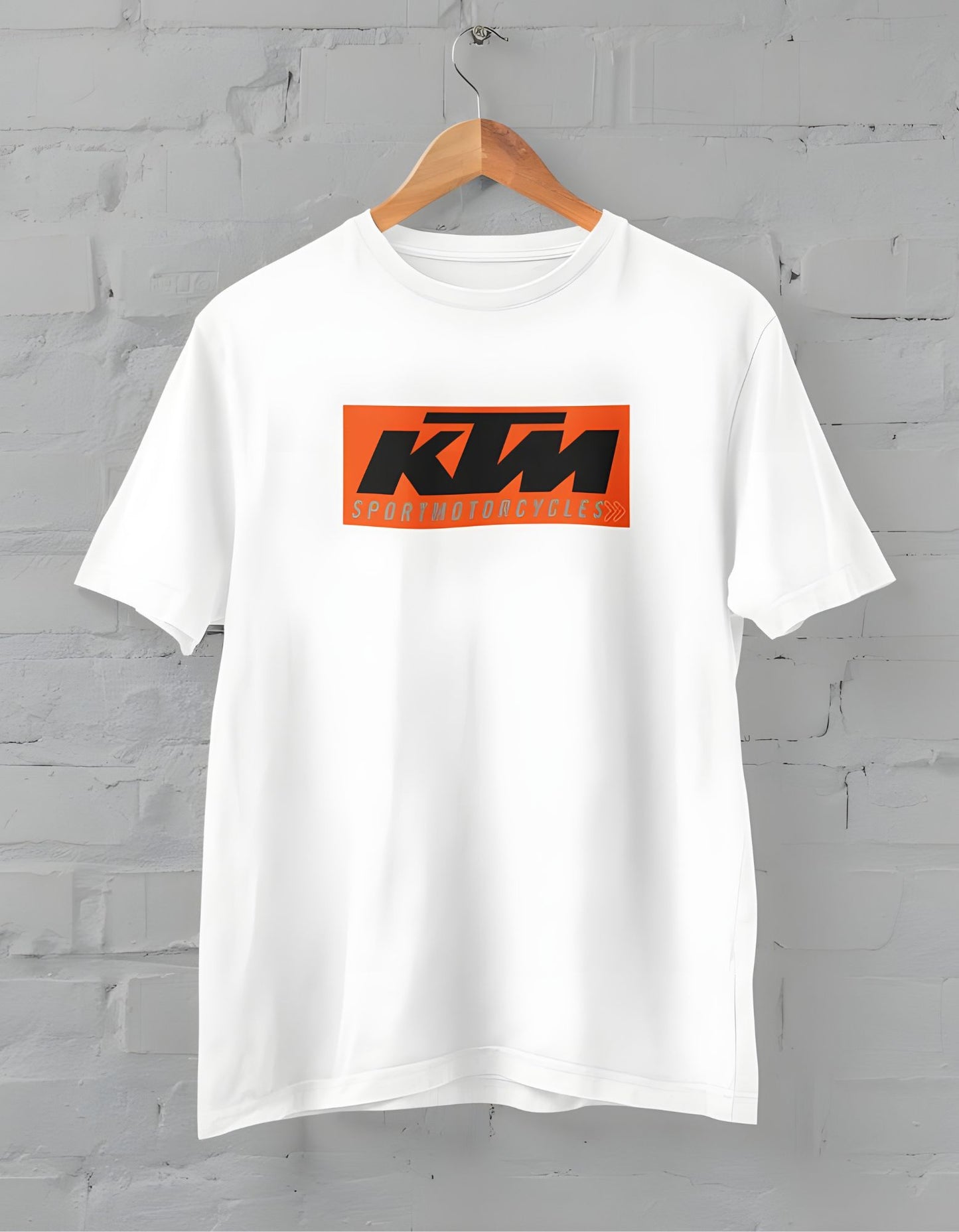 KTM Sportmotorcycles Printed Half Sleeve T-shirt for Men