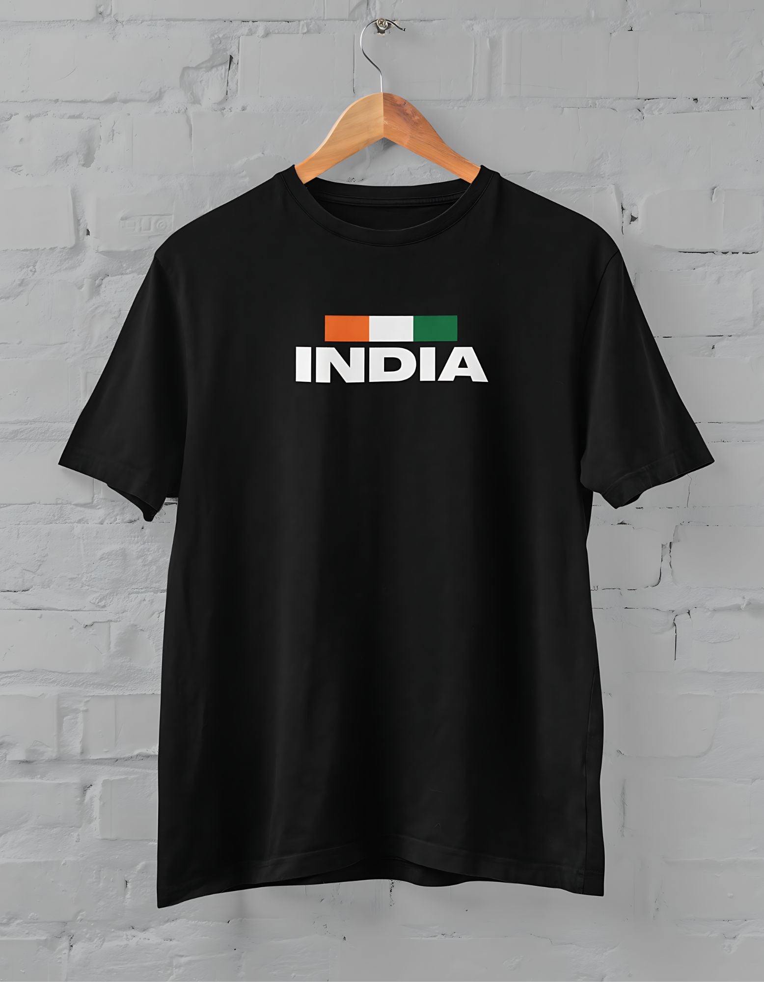 India Half Sleeve T-Shirt for Men