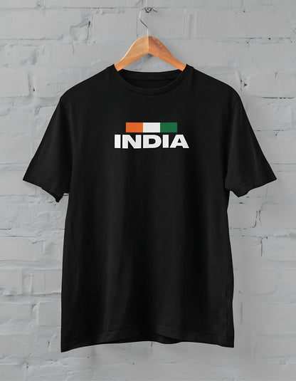 India Half Sleeve T-Shirt for Men