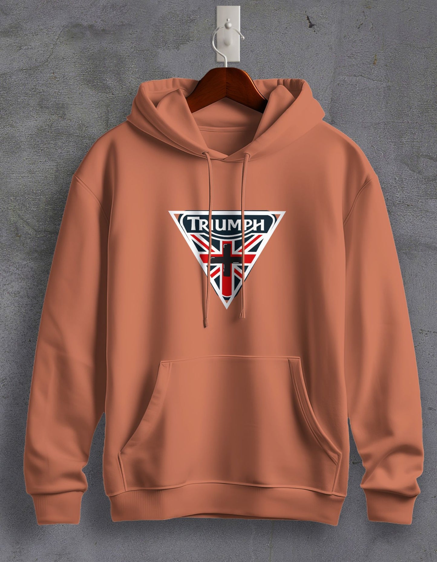 Triumph Printed Unisex Hoodie For Men/Women