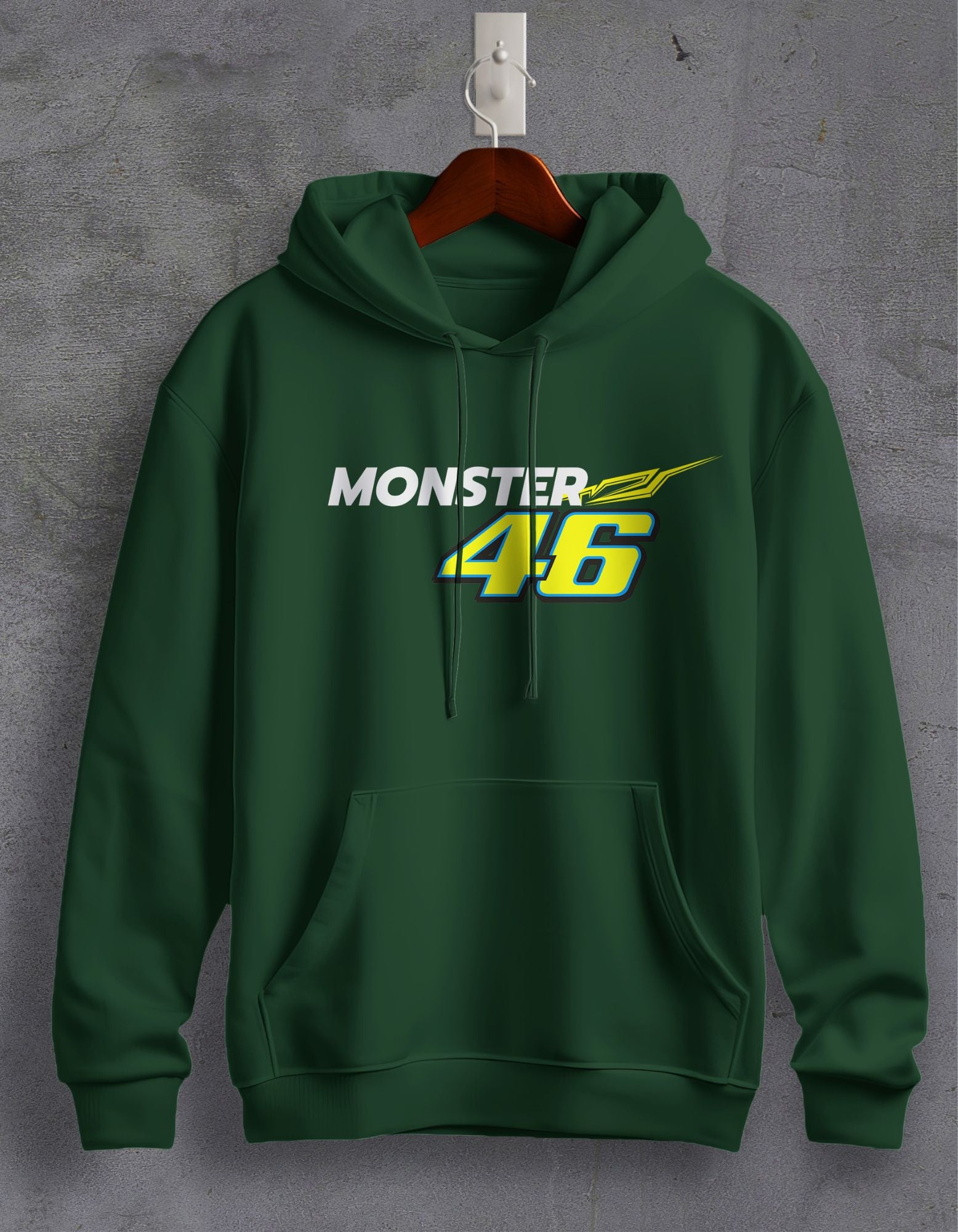 VR-46 Monster Printed Unisex Hoodie For Men/Women