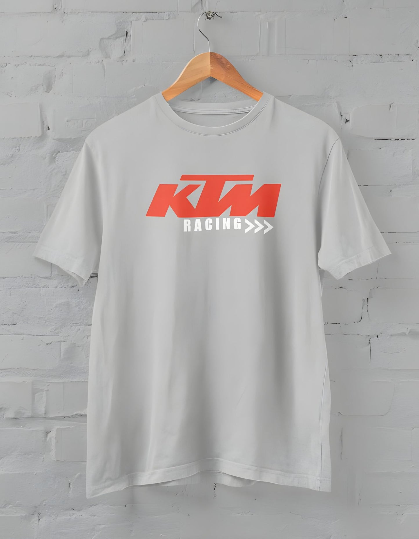 KTM Racing Printed Half Sleeve T-shirt for Men