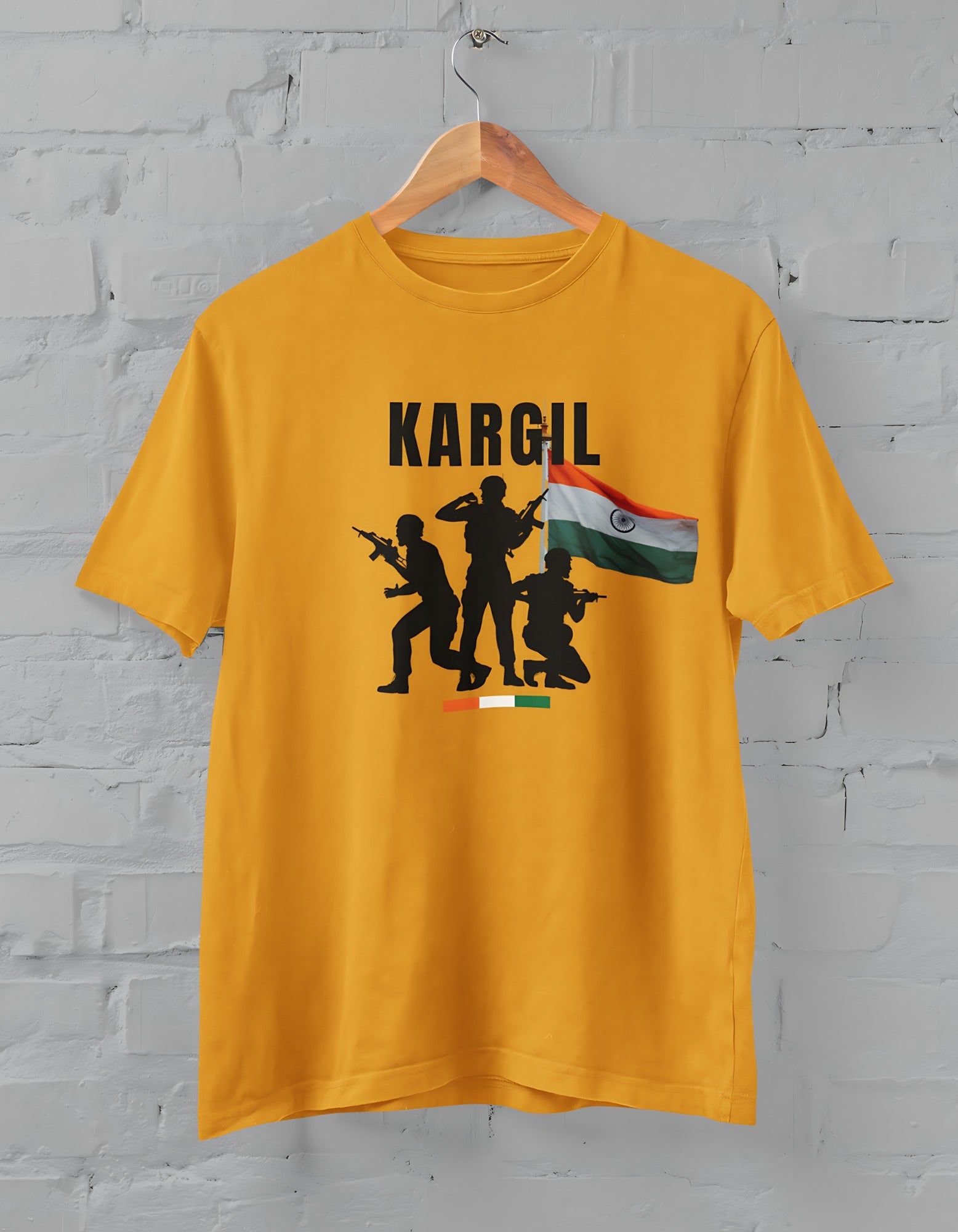 Kargil Army Half Sleeve T-Shirt for Men