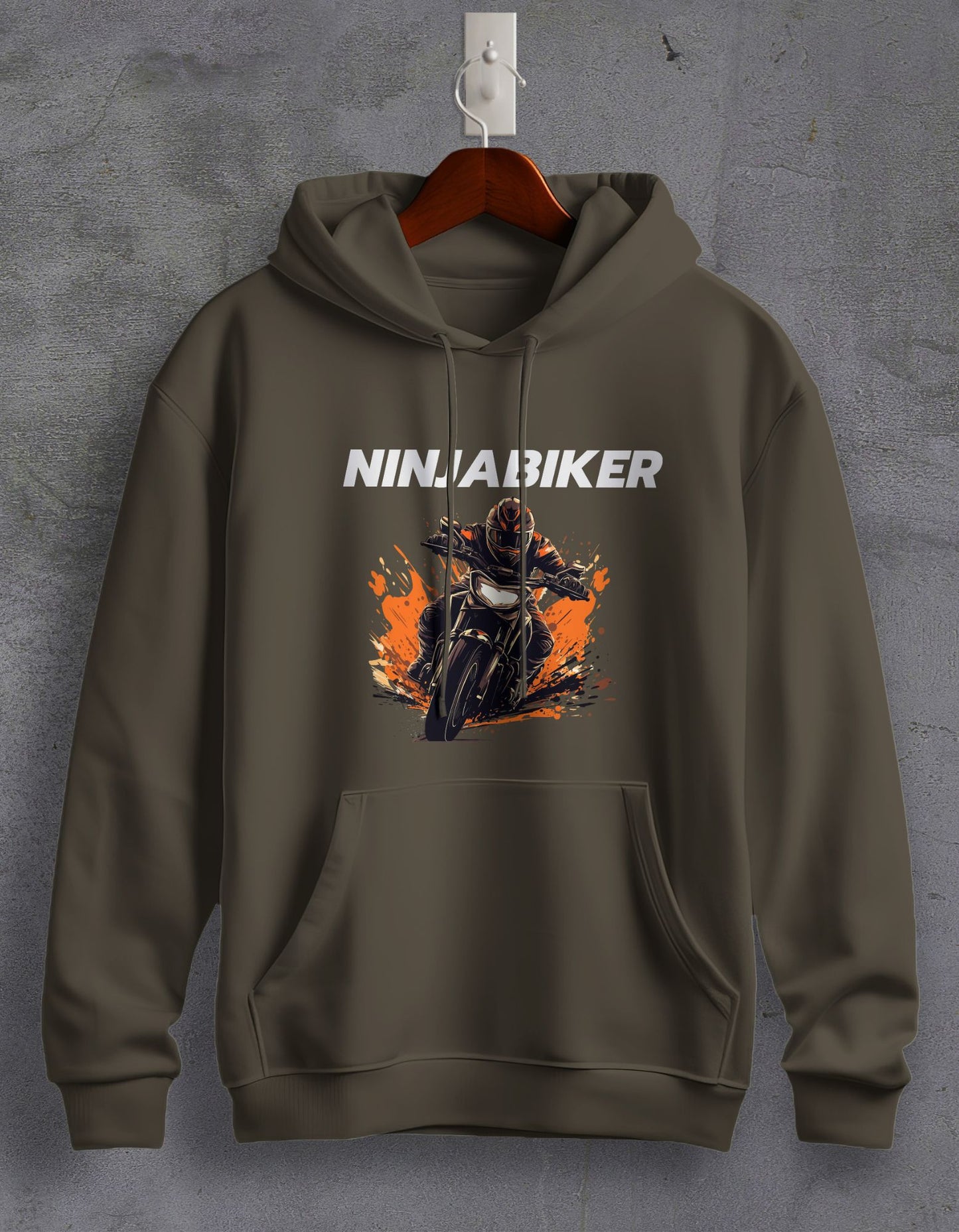 Ninja Biker Unisex Hoodie For Men/Women