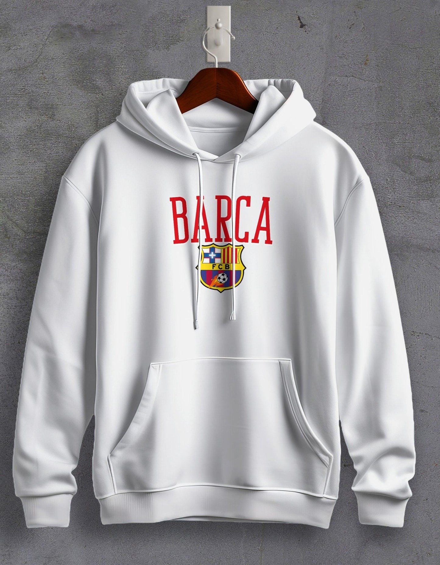 F.C Barcelona Printed Unisex Hoodie For Men/Women