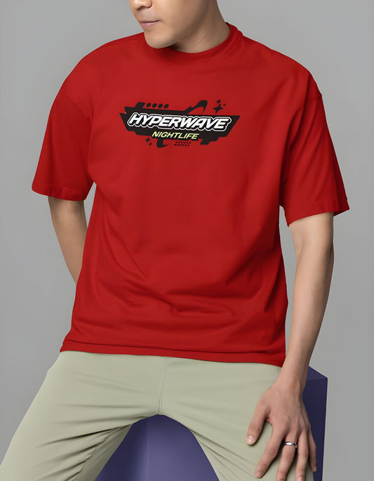 Hyperwave Nightlife Oversized T-shirt for Men