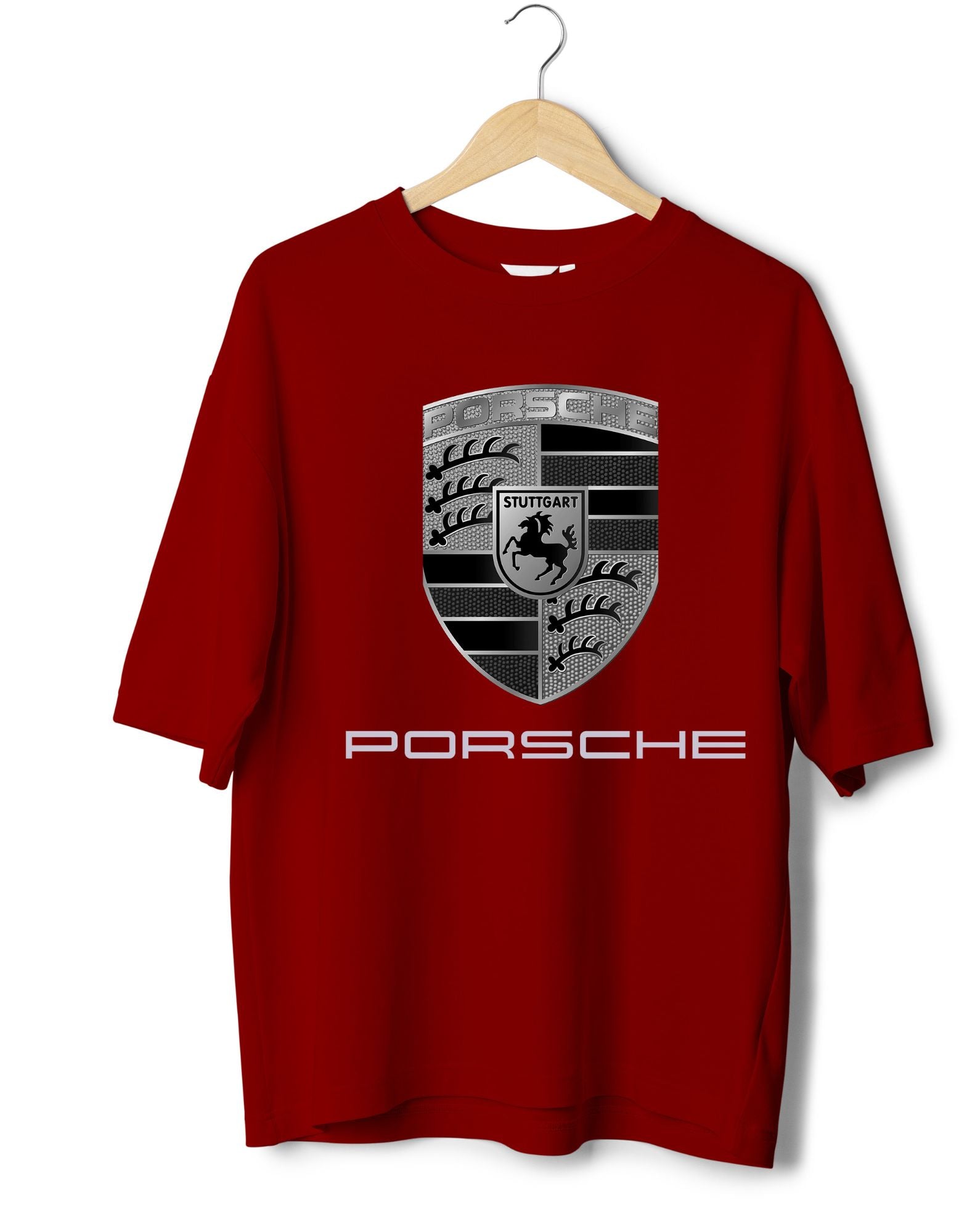 Porsche Graphic Oversized T-shirt for Men