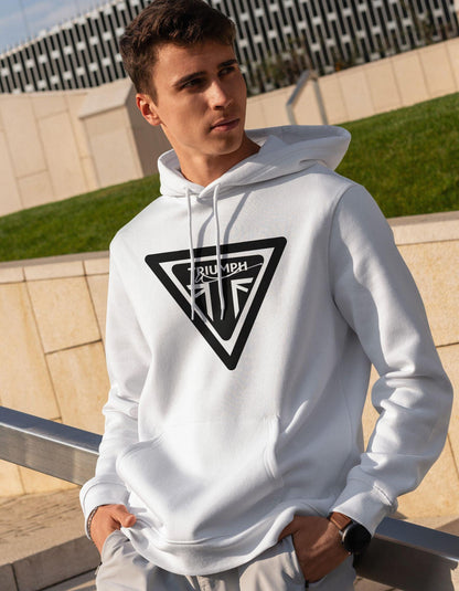 Triumph Printed Unisex Hoodie For Men/Women