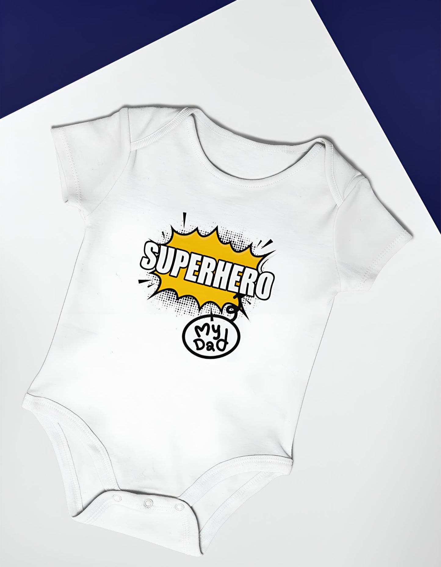 Superhero My Dad Romper For Kid's / Boy Or Girl