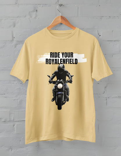 Ride your RoyalEnfield Half Sleeve T-Shirt for Men