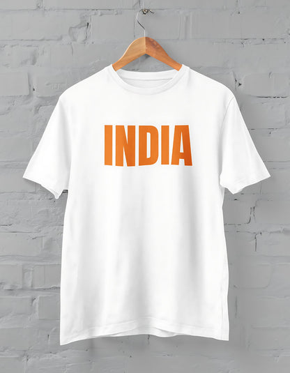 India Half Sleeve T-shirt for Men