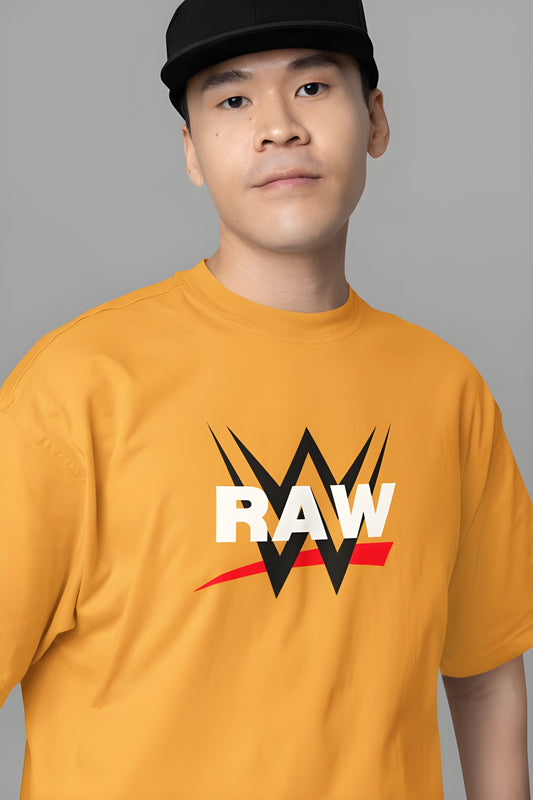 WWE RAW Oversized T-shirt for Men