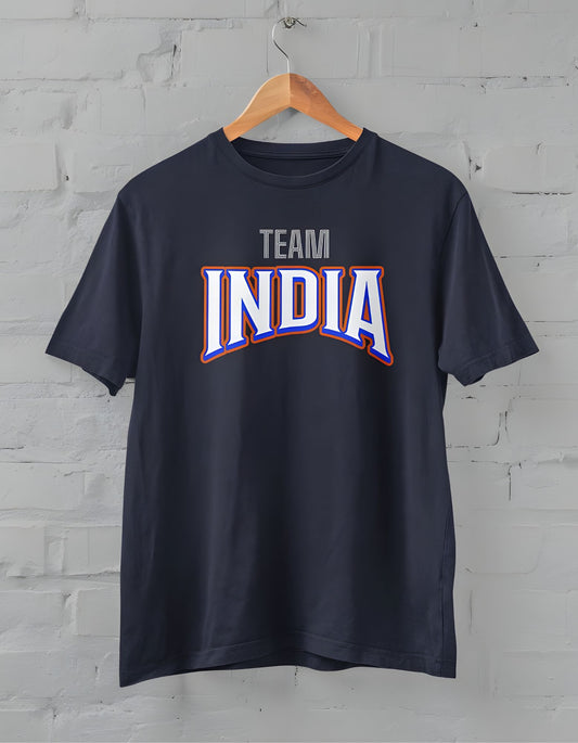 Cricket Team Half Sleeve T-shirt for Men