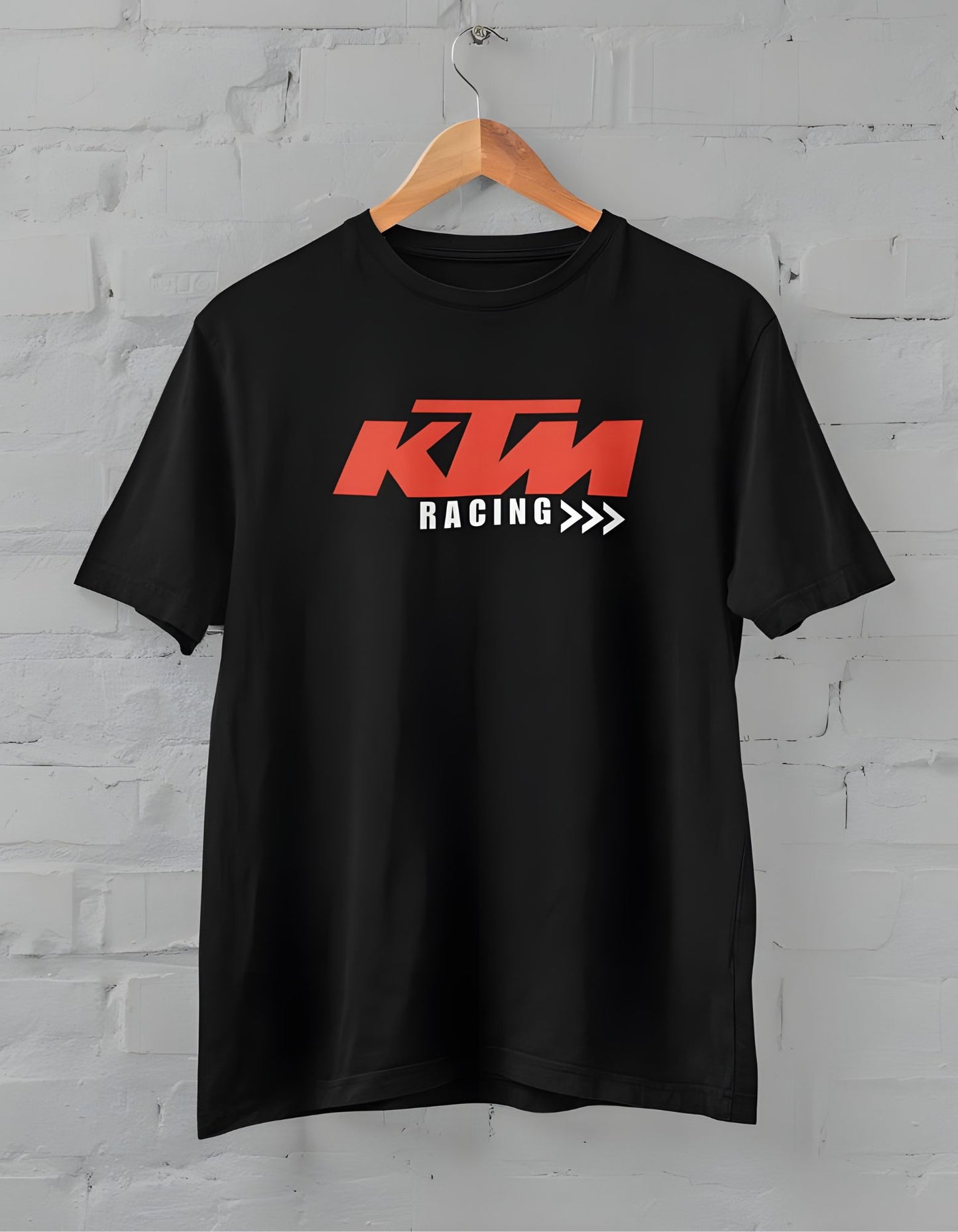 KTM Racing Printed Half Sleeve T-shirt for Men