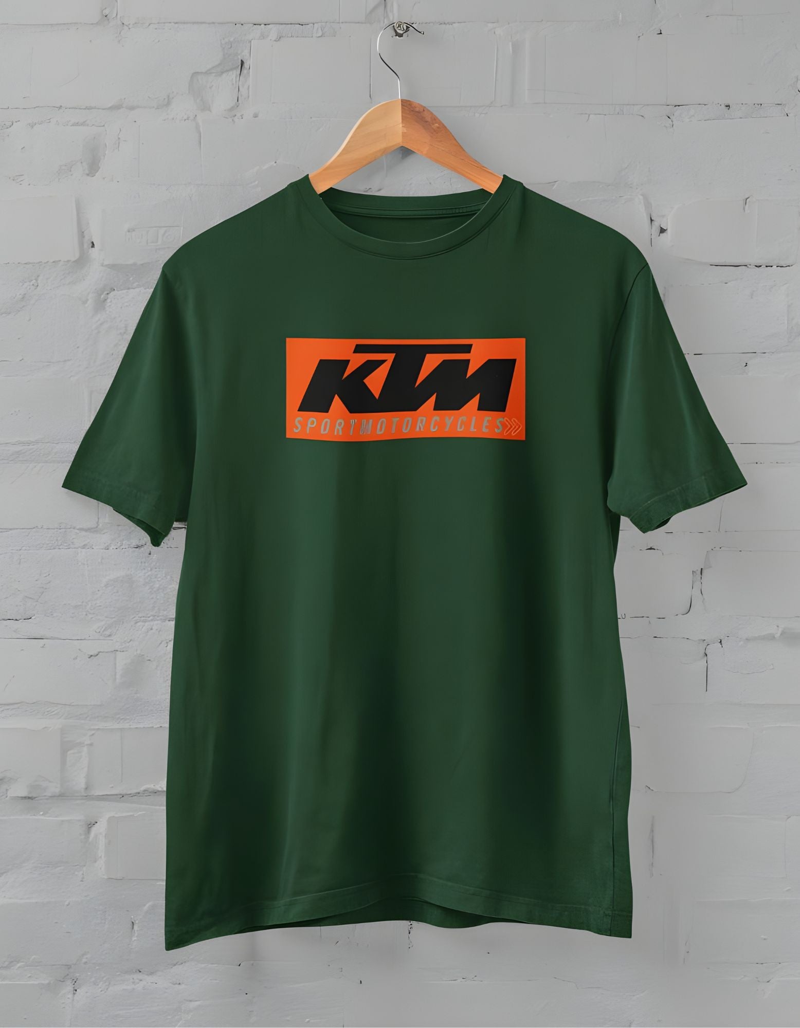 KTM Sportmotorcycles Printed Half Sleeve T-shirt for Men