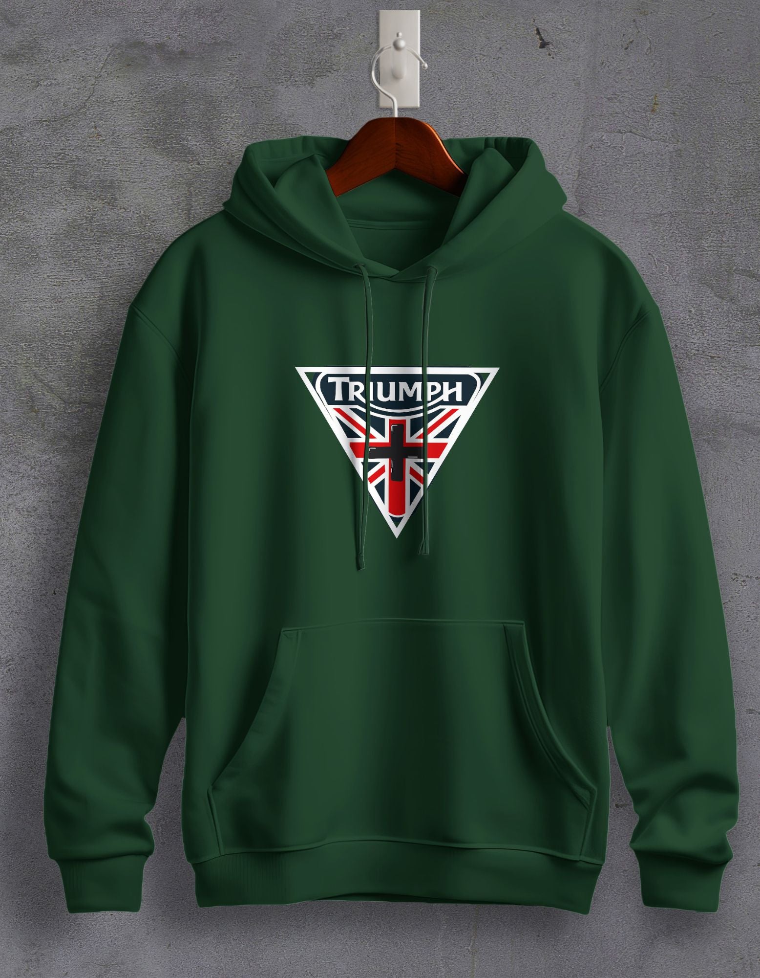 Triumph Printed Unisex Hoodie For Men/Women