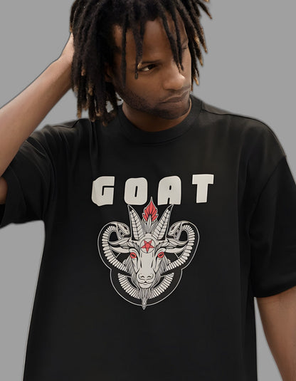 GOAT WWE Oversized T-shirt for Men