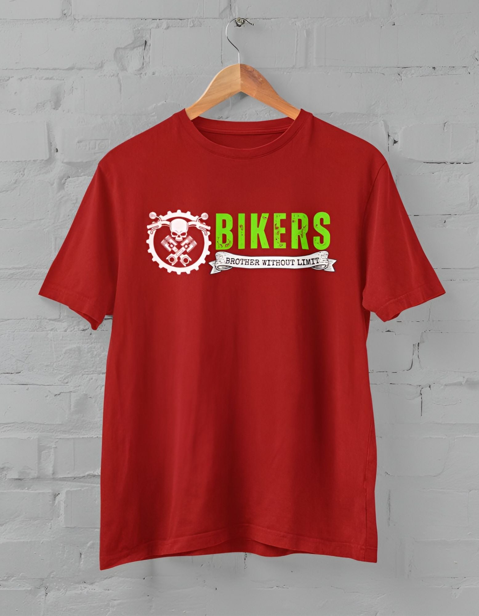 Bikers Brother Half Sleeve T-Shirt for Men