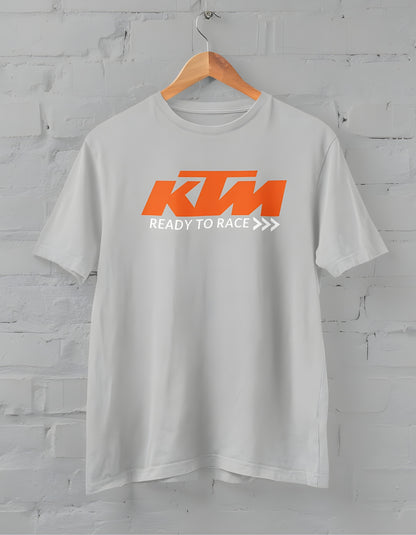 KTM Printed Half Sleeve T-shirt for Men