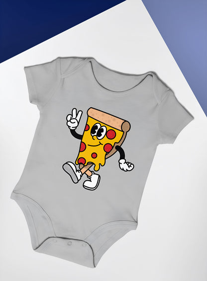 Pizzaslice Cartoon Romper For Kid's / Boy Or Girl