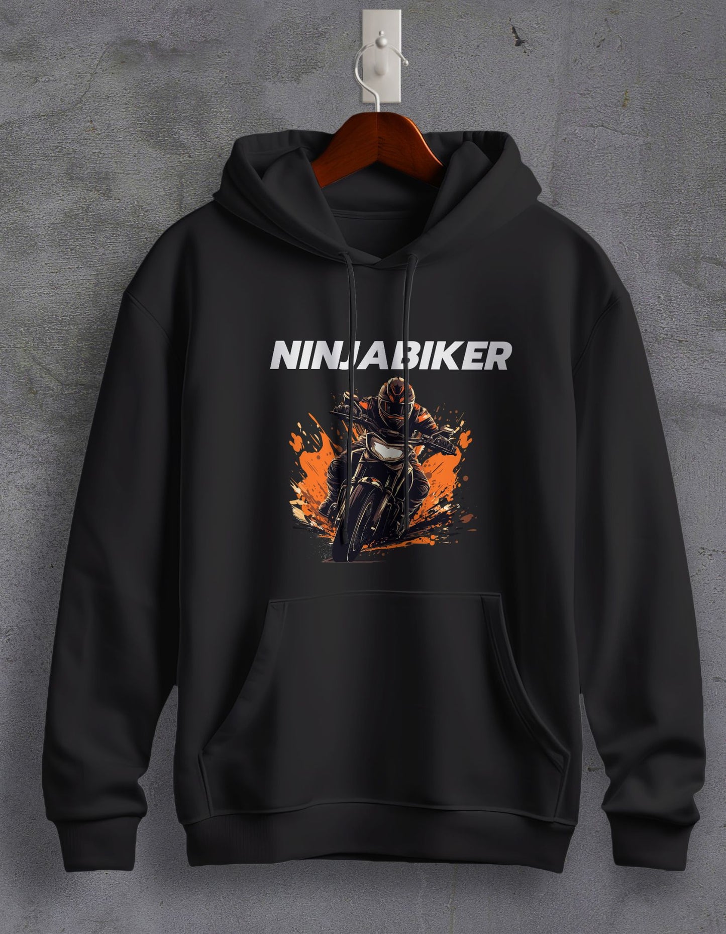 Ninja Biker Unisex Hoodie For Men/Women