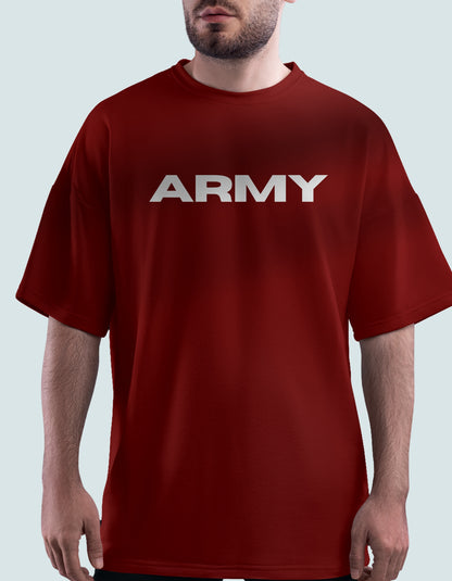 Army Oversized T-shirt for Men