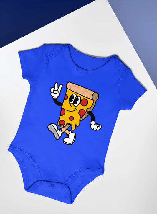 Pizzaslice Cartoon Romper For Kid's / Boy Or Girl