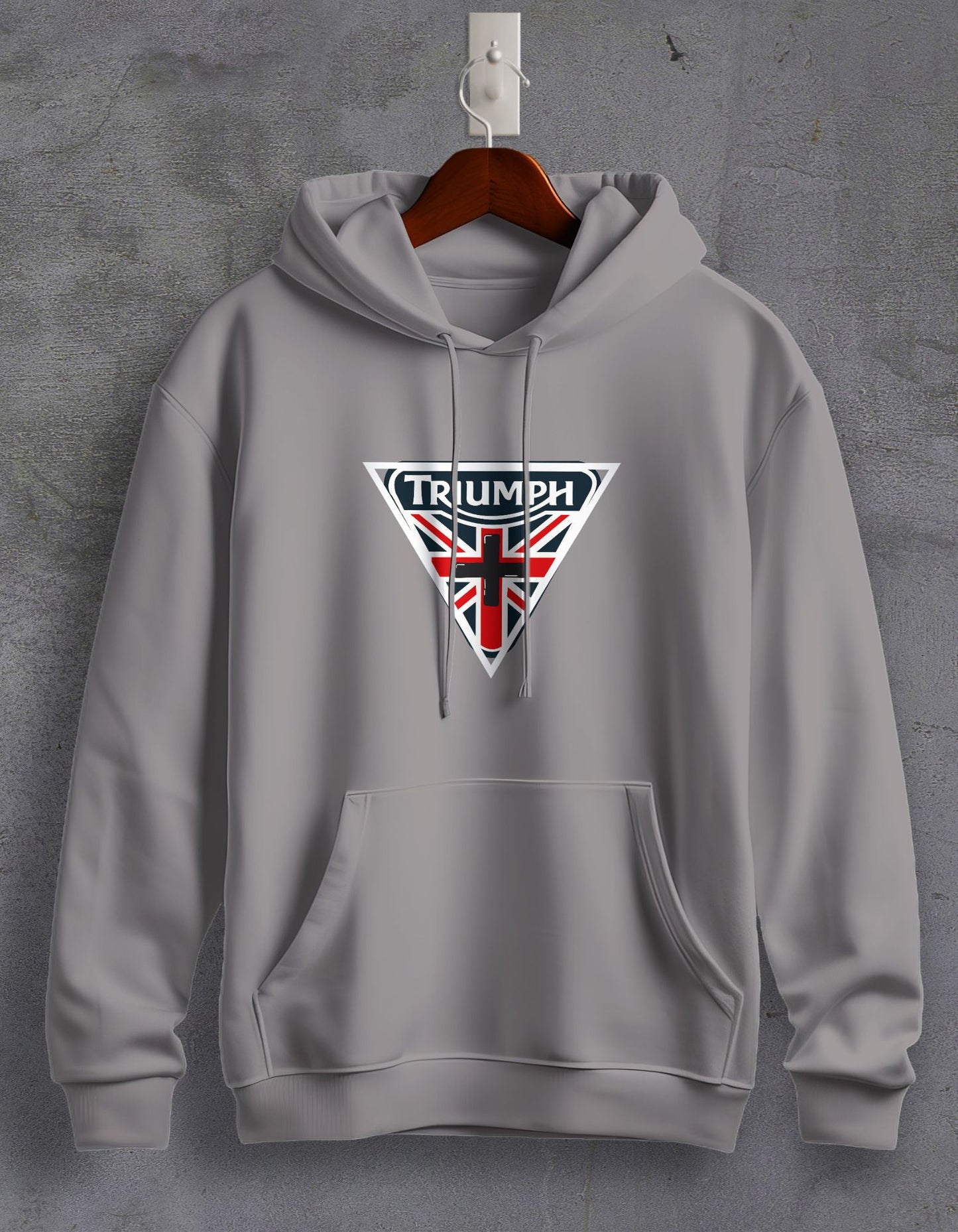 Triumph Printed Unisex Hoodie For Men/Women