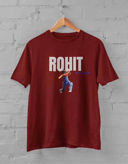 Rohit Hit Man Half Sleeve T-Shirt for Men