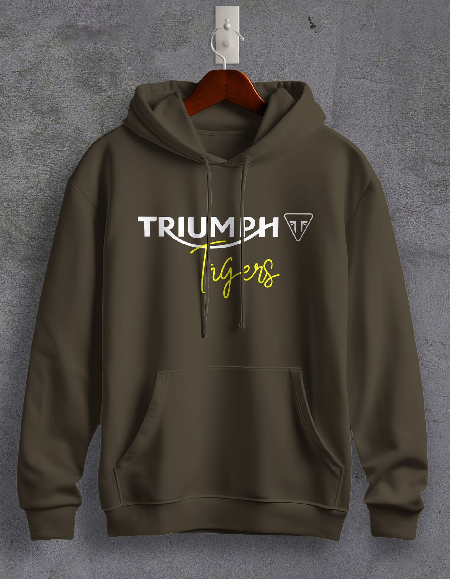 Triumph Tigers Printed Unisex Hoodie For Men/Women