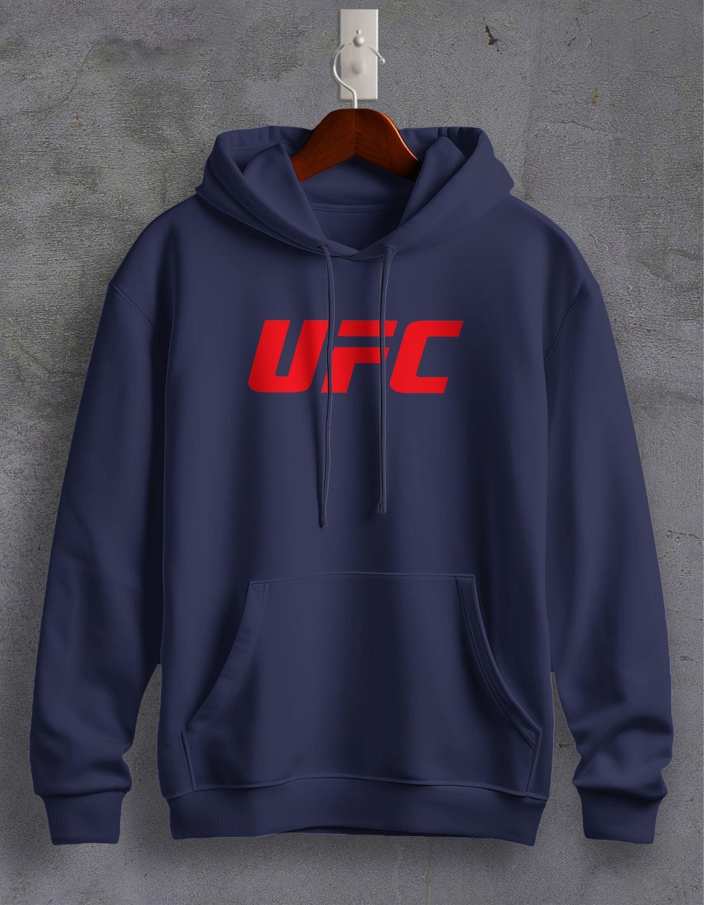 UFC RED Printed Unisex Hoodie For Men/Women