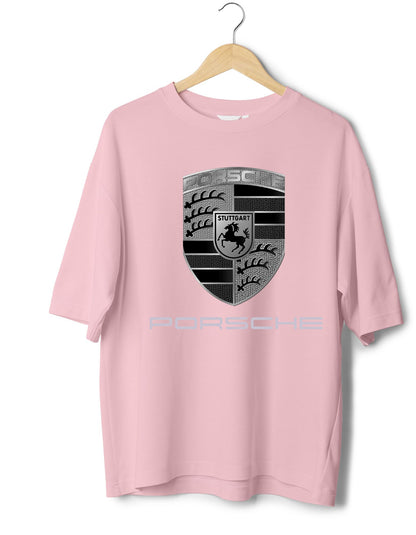 Porsche Graphic Oversized T-shirt for Men