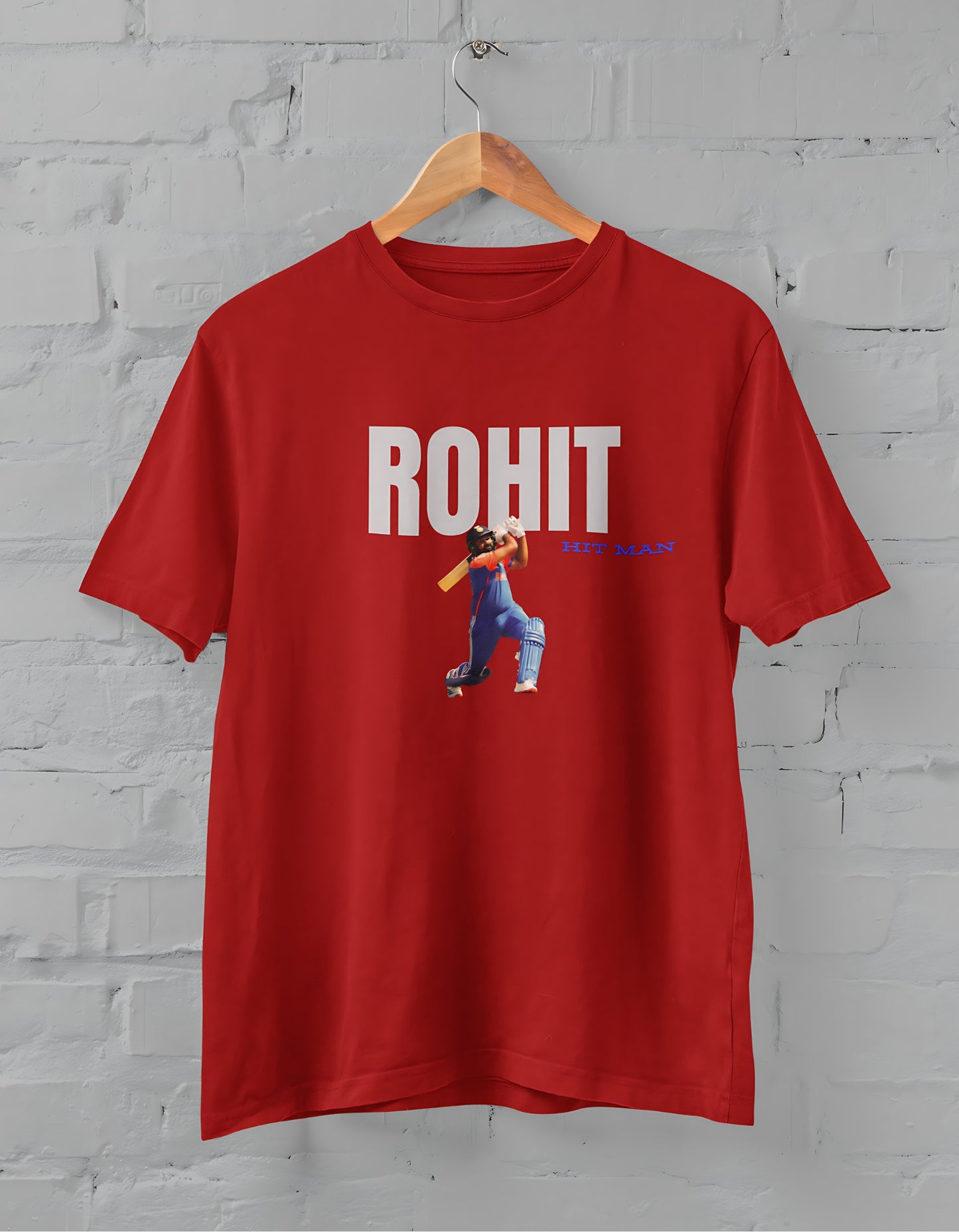 Rohit Hit Man Half Sleeve T-Shirt for Men